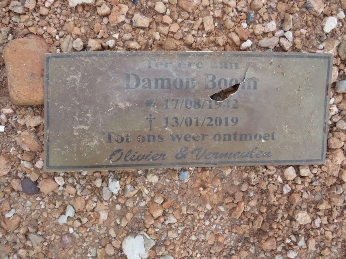 BOOM Damon 1942-2019