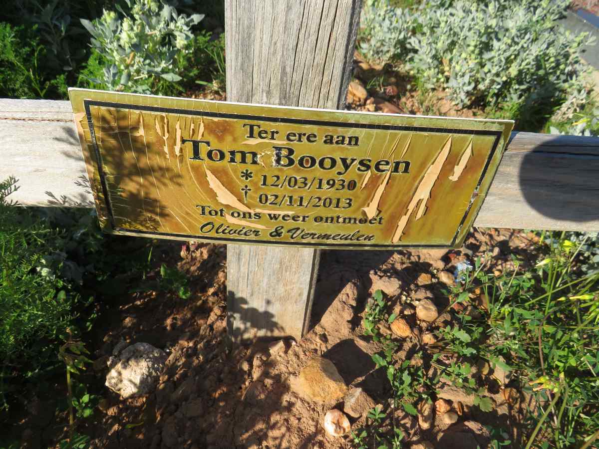 BOOYSEN Tom 1930-2013