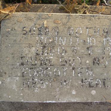 BOTHA Susan 1905-1970