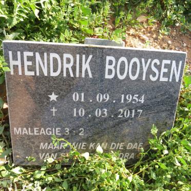 BOOYSEN Hendrik 1954-2017