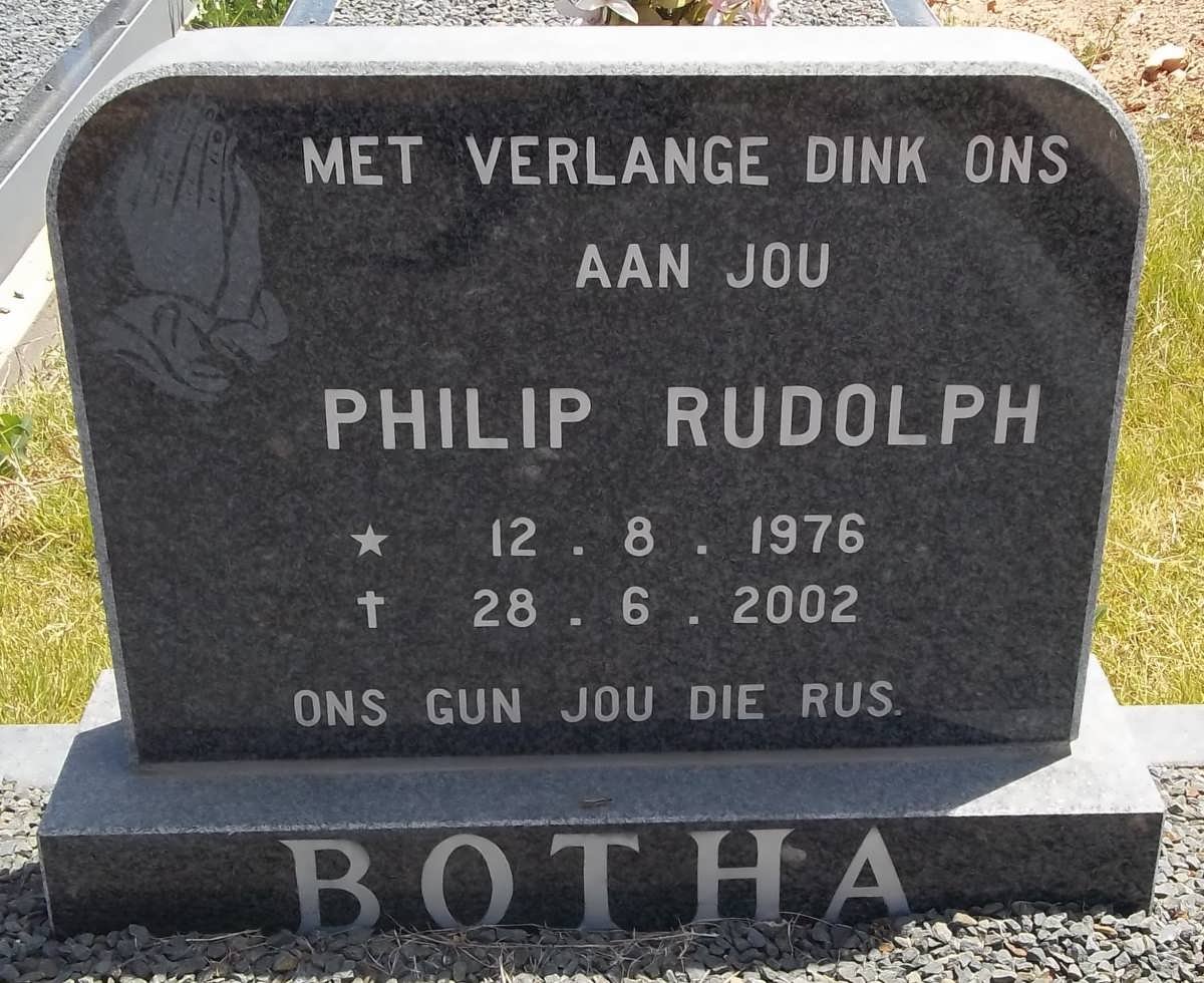 BOTHA Philip Rudolph 1976-2002