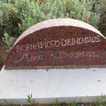 BOOYSEN Maria 1970-2005