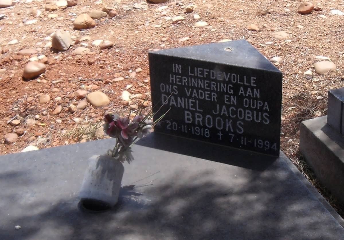 BROOKS Daniel Jacobus 1918-1994