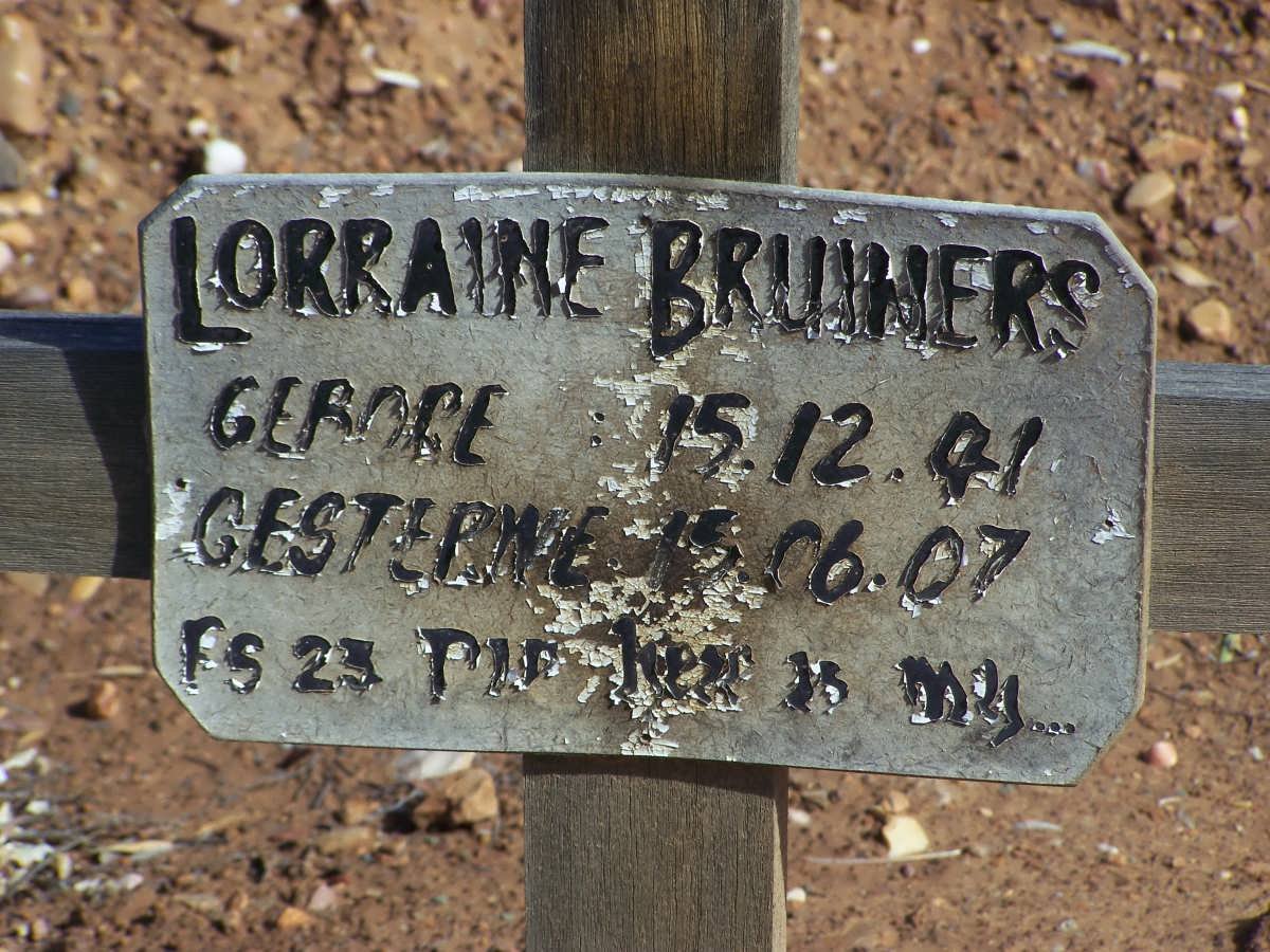 BRUINERS Lorraine 1941-2007