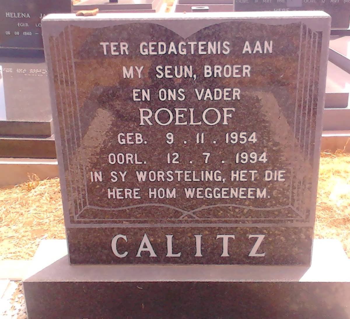 CALITZ Roelof 1954-1994