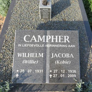 CAMPHER Wilhelm 1931- & Jacoba 1936-2009