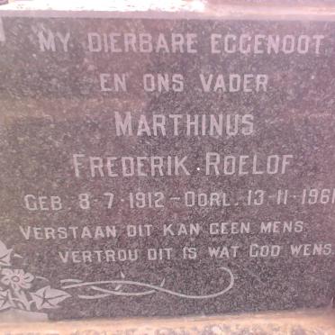 CALITZ Marthinus Frederik Roelof 1912-1961