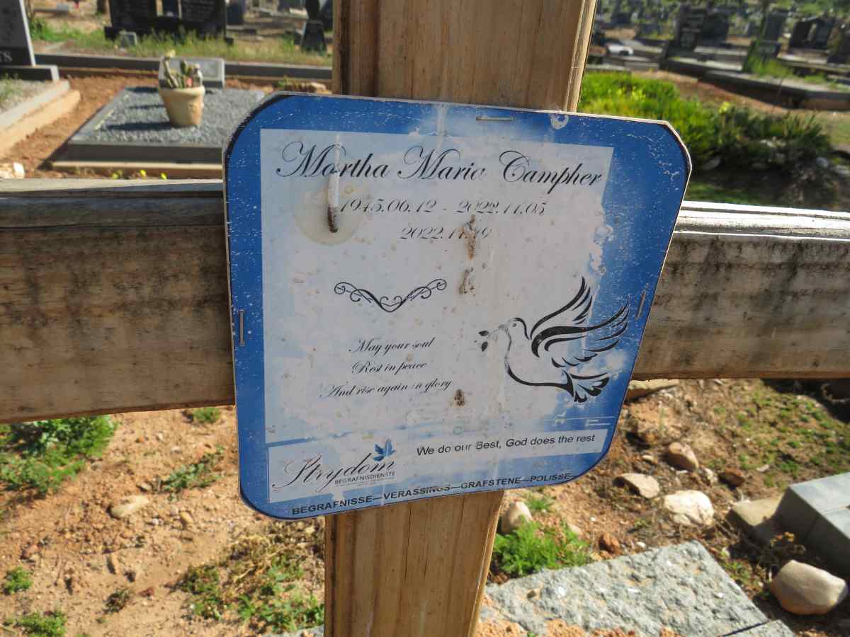 CAMPHER Harold 1944-2007 & Martha Maria DU PLESSIS 1945-2022_2