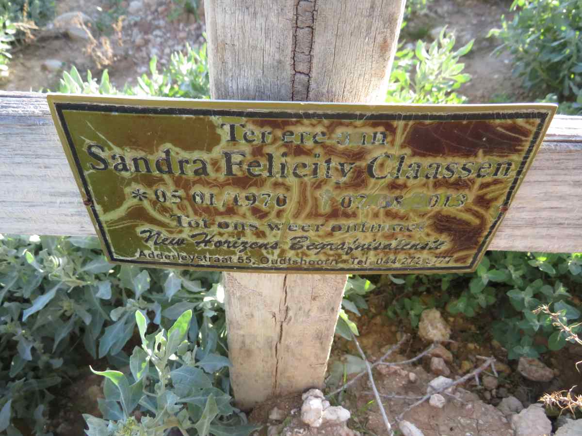CLAASSEN Sandra Felicity 1970-2013