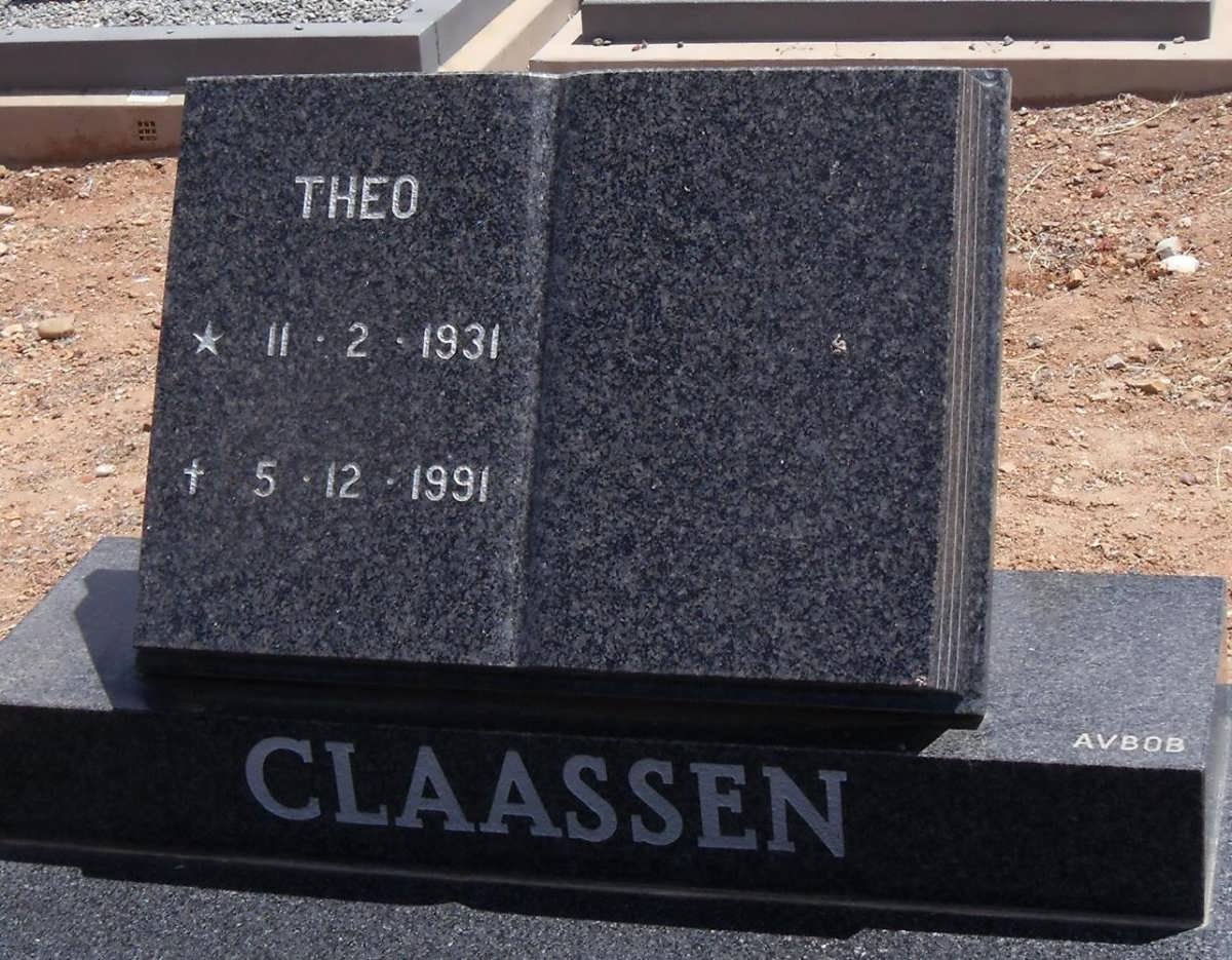 CLAASSEN Theo 1931-1991