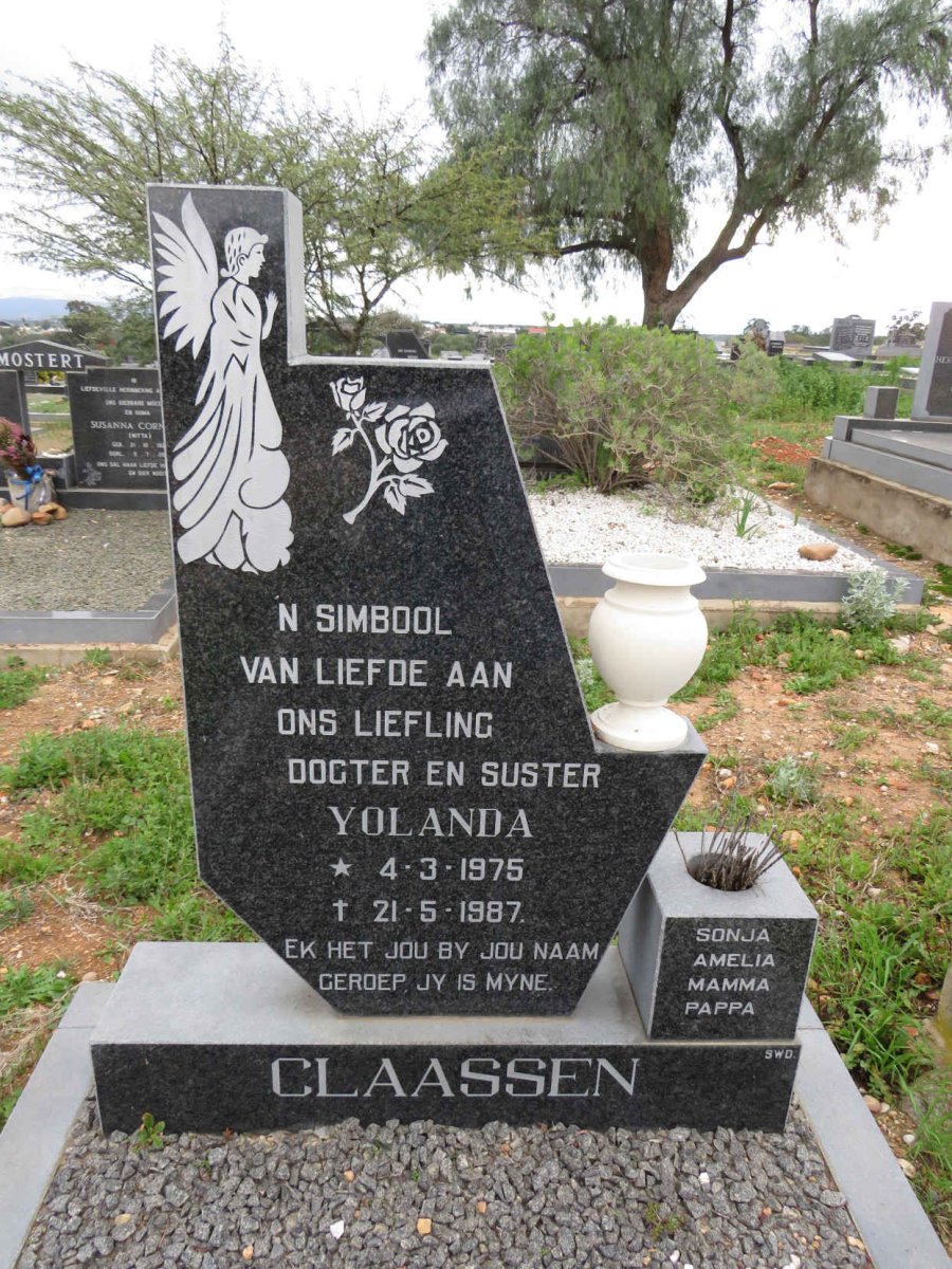CLAASSEN Yolanda 1975-1987