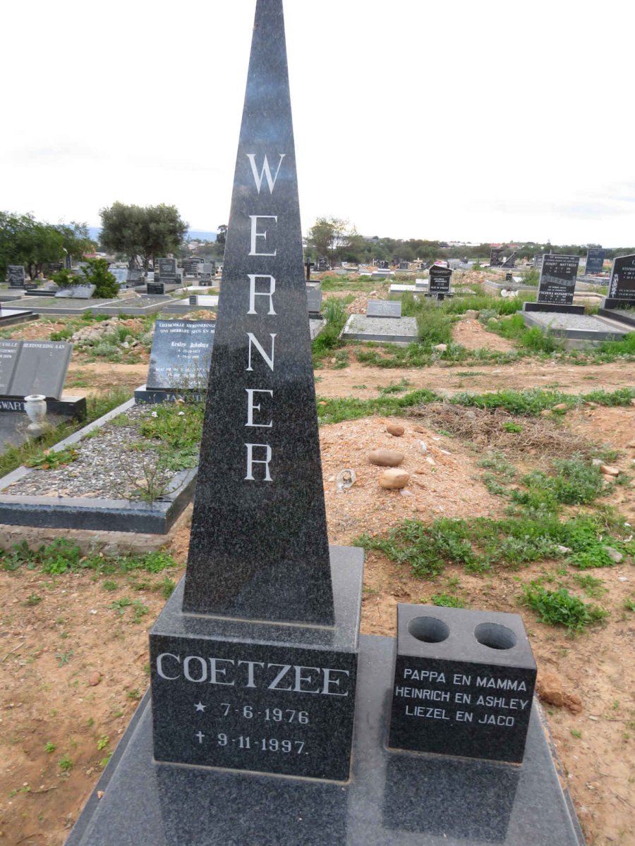 COETZEE Werner 1976-1997