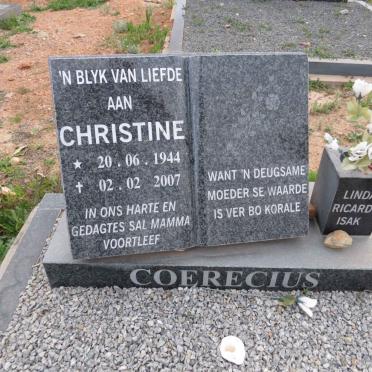 COERECIUS Christine 1944-2007