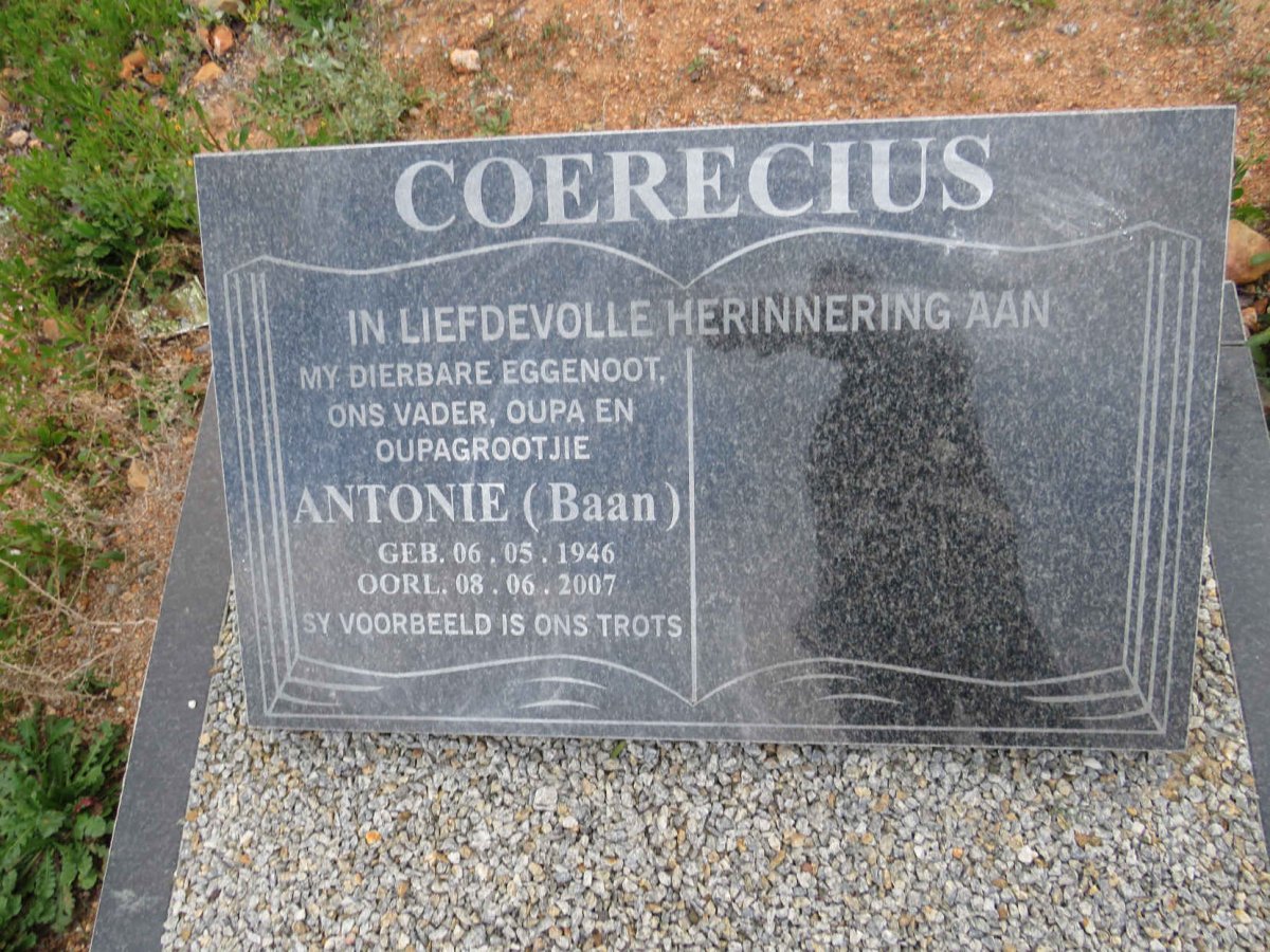 COERECIUS Antonie 1946-2007