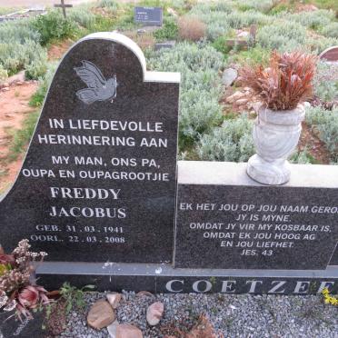 COETZEE Freddy Jacobus 1941-2008