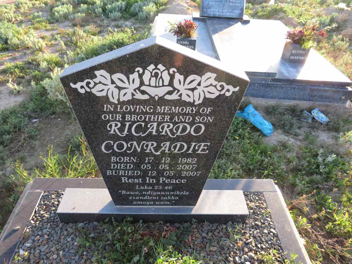 CONRADIE Ricardo 1982-2007