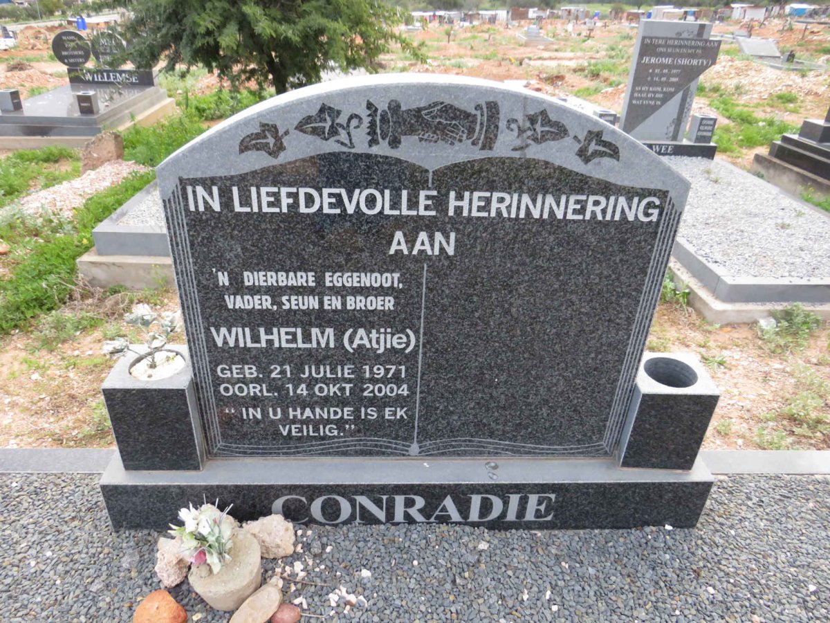 CONRADIE Wilhelm 1971-2004