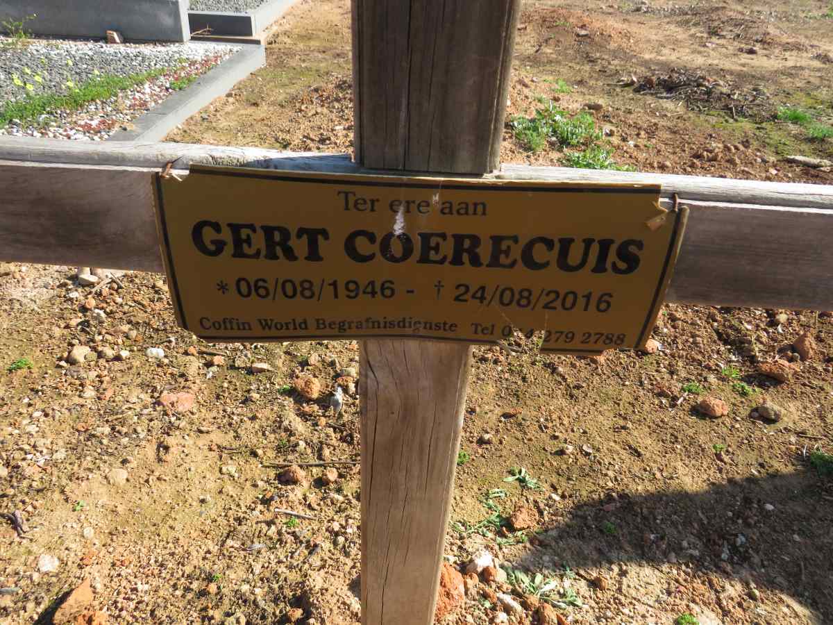 COERECUIS Gert 1946-2016