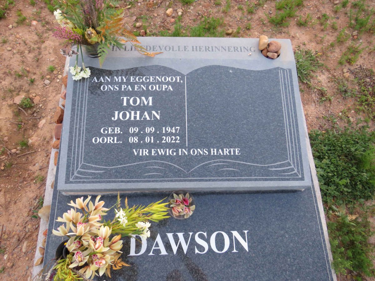 DAWSON Tom Johan 1947-2022