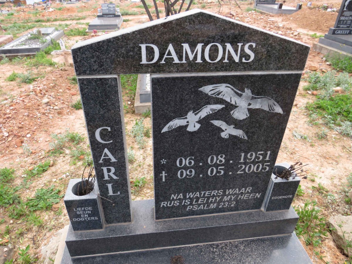 DAMONS Carl 1951-2005