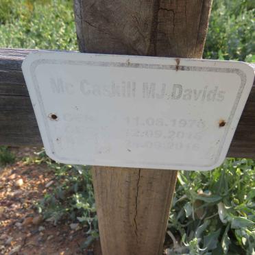 DAVIDS McCaskell M.J. 1976-2016
