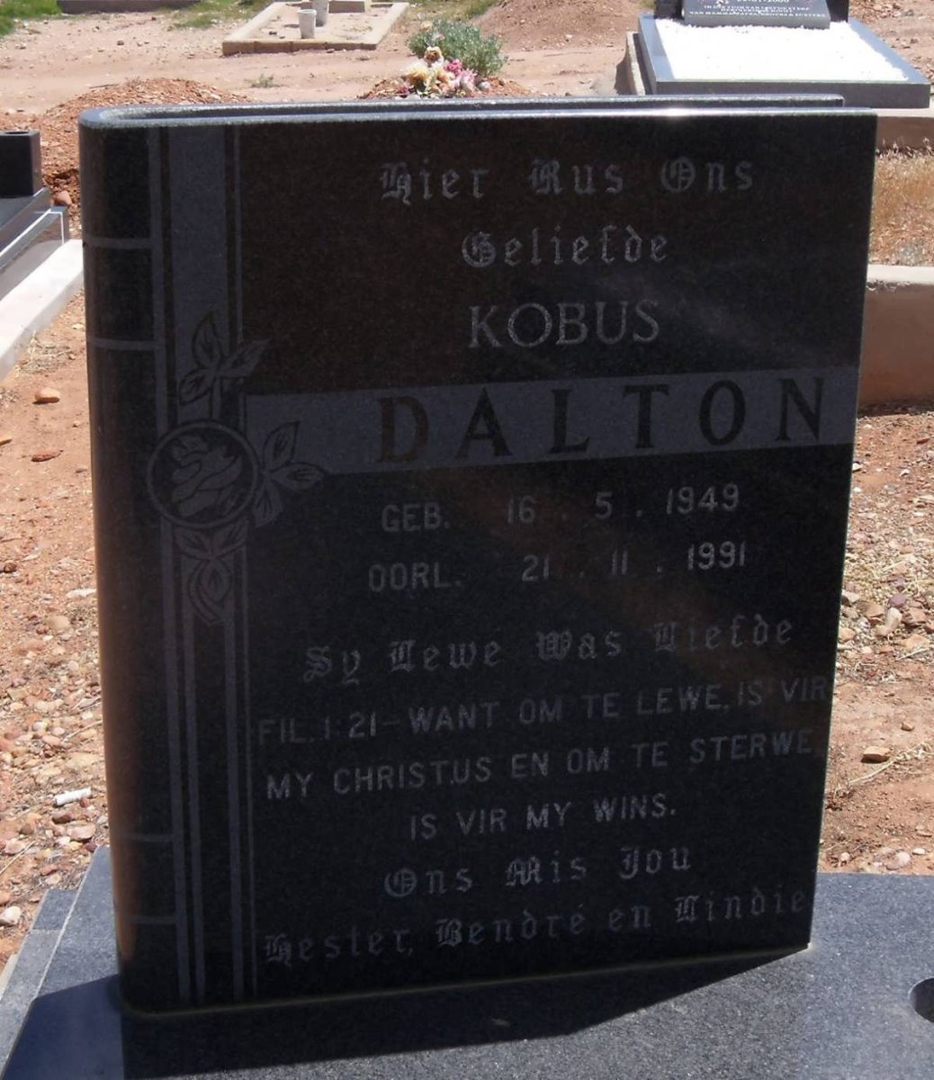 DALTON Kobus 1949-1991