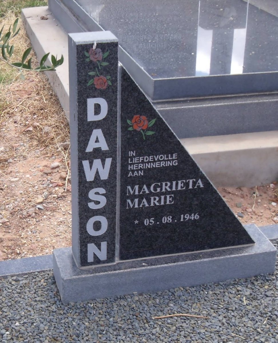 DAWSON Magrieta Marie 1946-