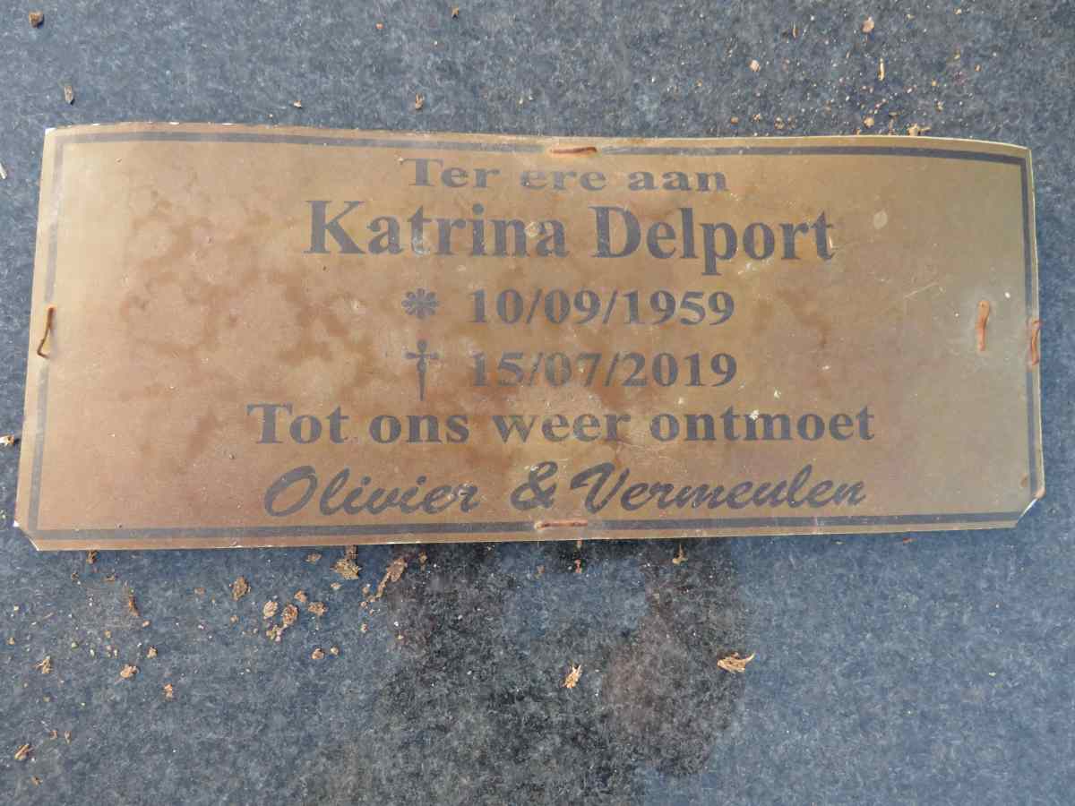 DELPORT Katrina 1959-2019