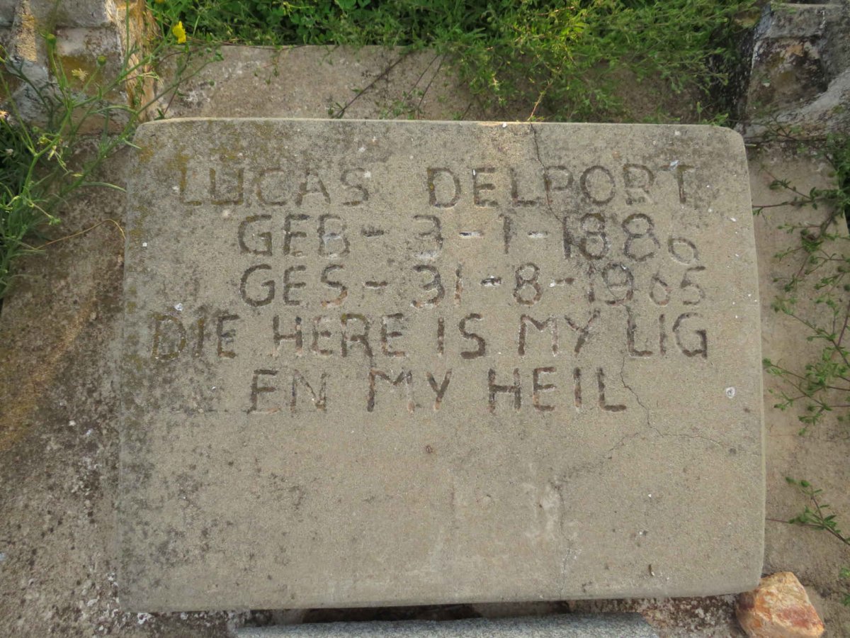 DELPORT Lucas 1886-1965