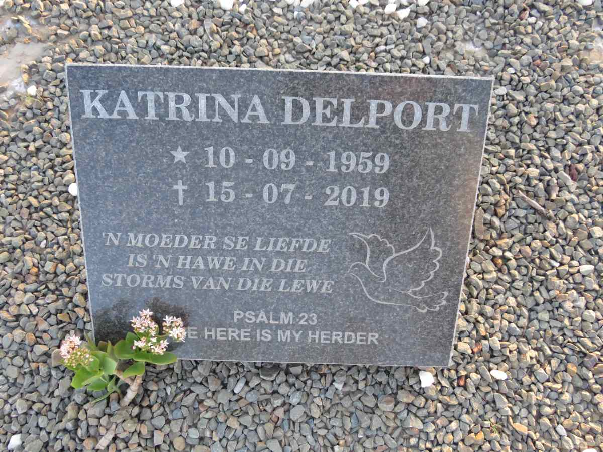 DELPORT Katrina 1959-2019