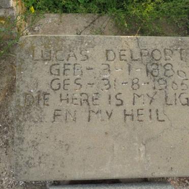 DELPORT Lucas 1886-1965