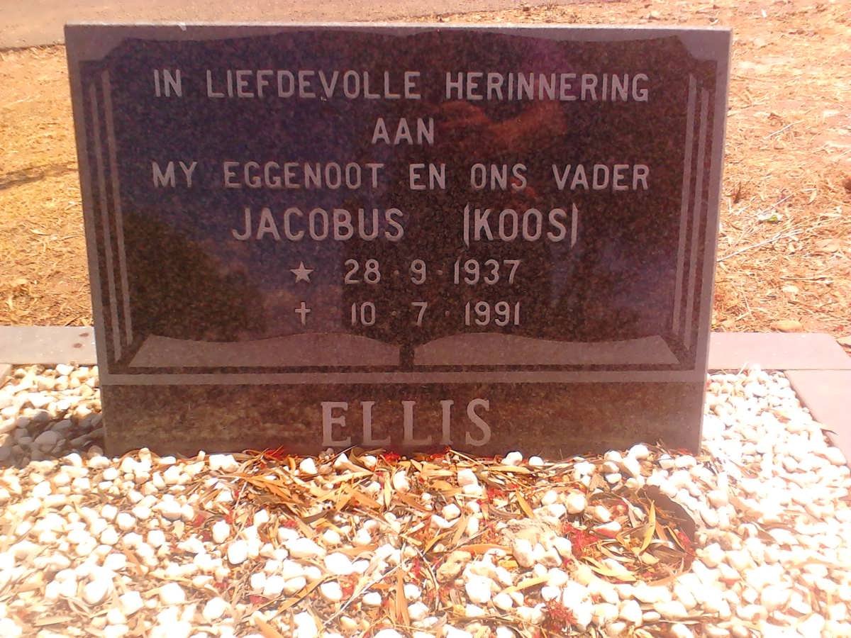 ELLIS Jacobus 1937-1991