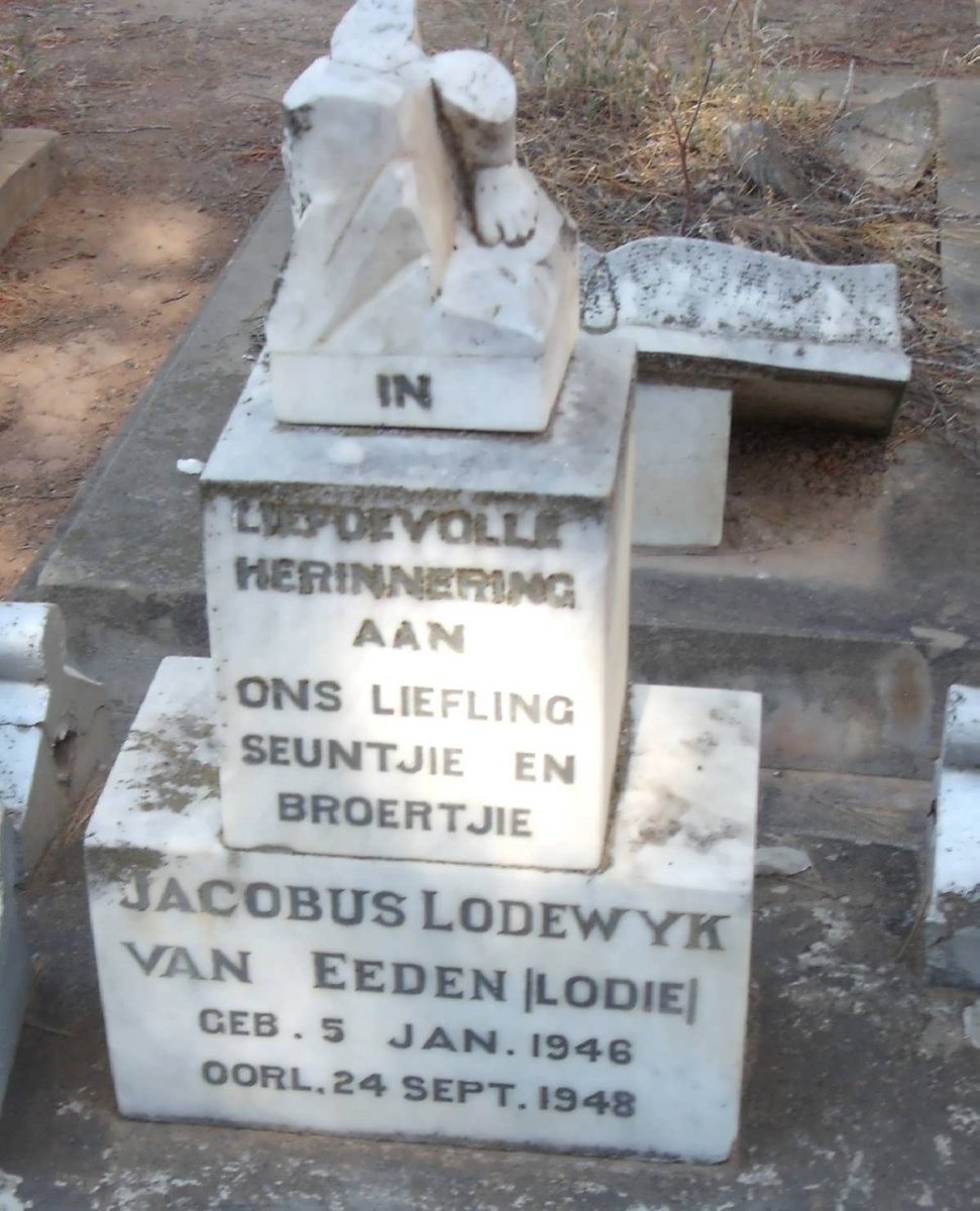 EEDEN Jacobus Lodewyk, van 1946-1948