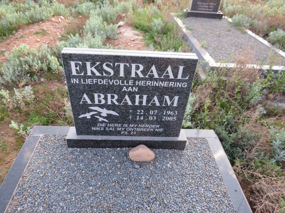 EKSTRAAL Abraham 1963-2005