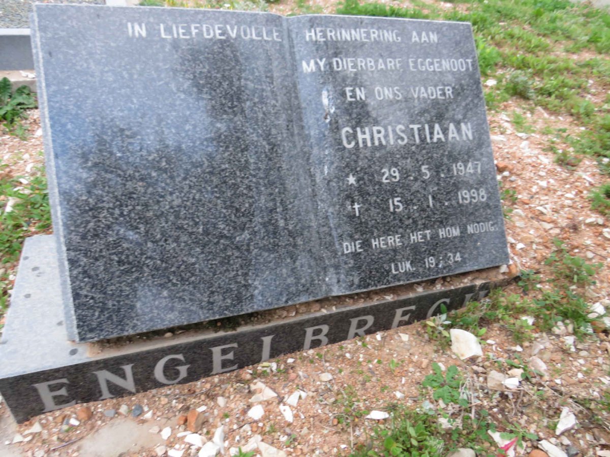 ENGELBRECHT Christiaan 1947-1998