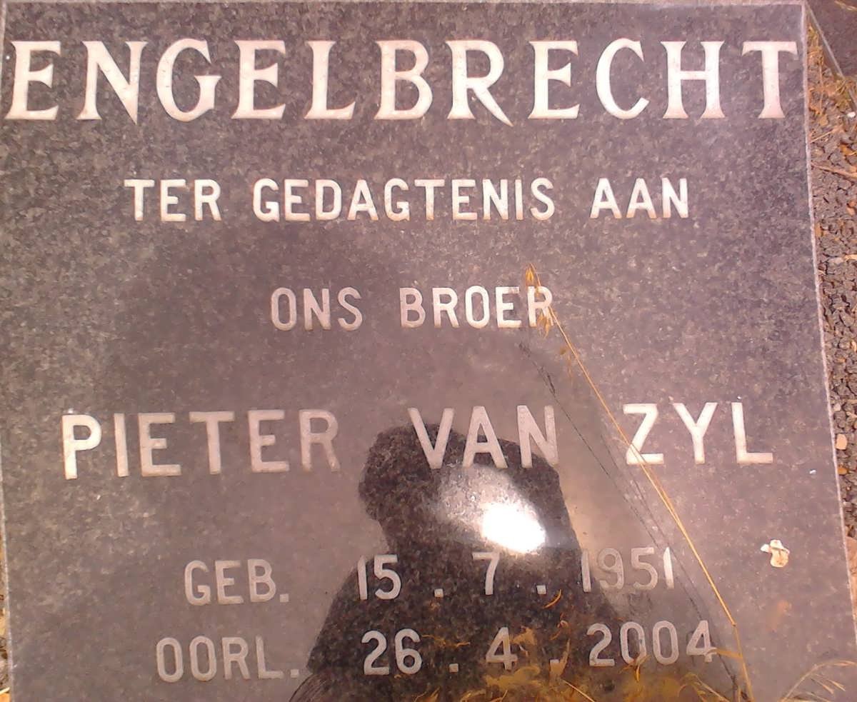 ENGELBRECHT Pieter Van Zyl 1951-2004
