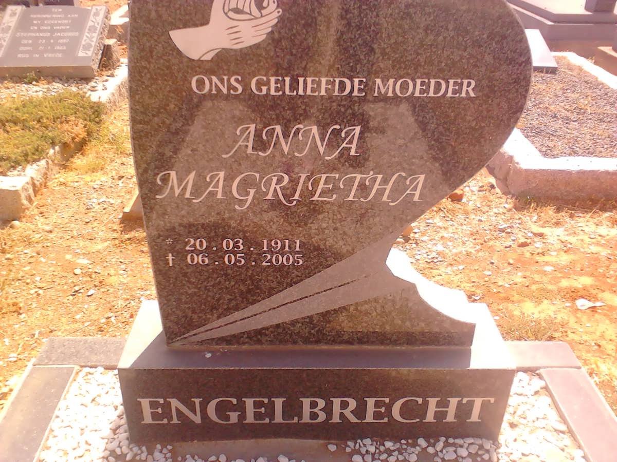 ENGELBRECHT Anna Magrietha 1911-2005