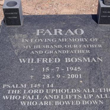 FARAO Wilfred Bosman 1945-2001