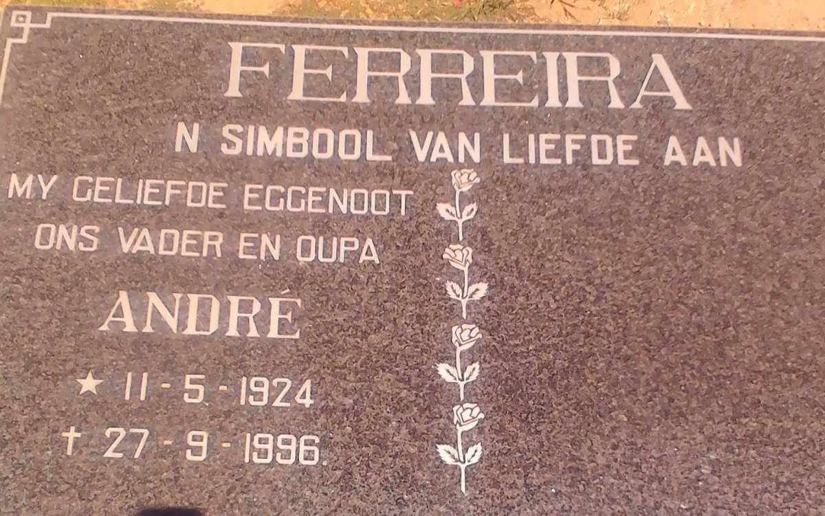 FERREIRA Andre 1924-1996
