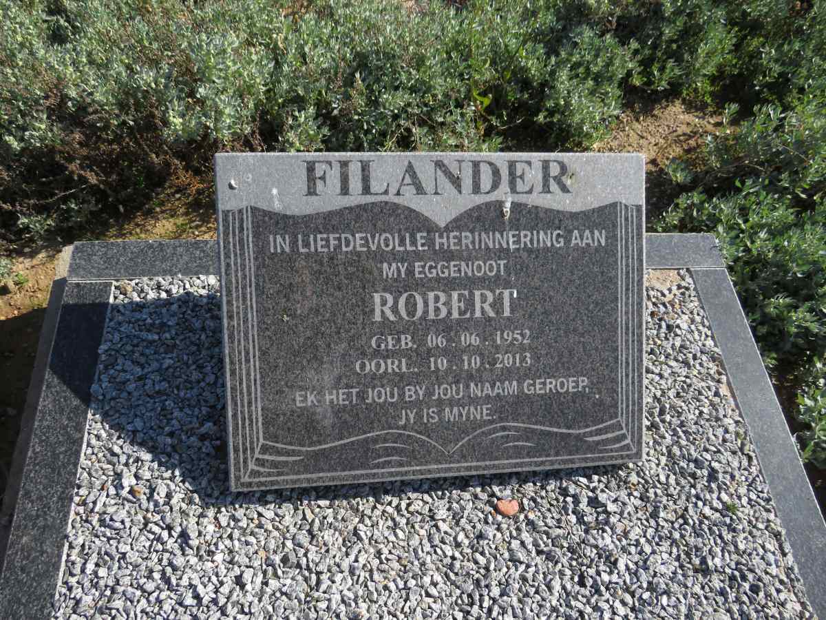 FILANDER Robert 1952-2013