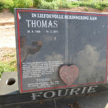 FOURIE Thomas 1968-2011