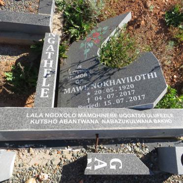 GANGATHELE Mawe Nokhayilothi 1920-2017_1