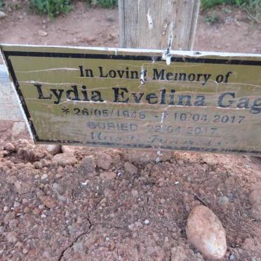 GAGI Lydia Evelina 1946-2017