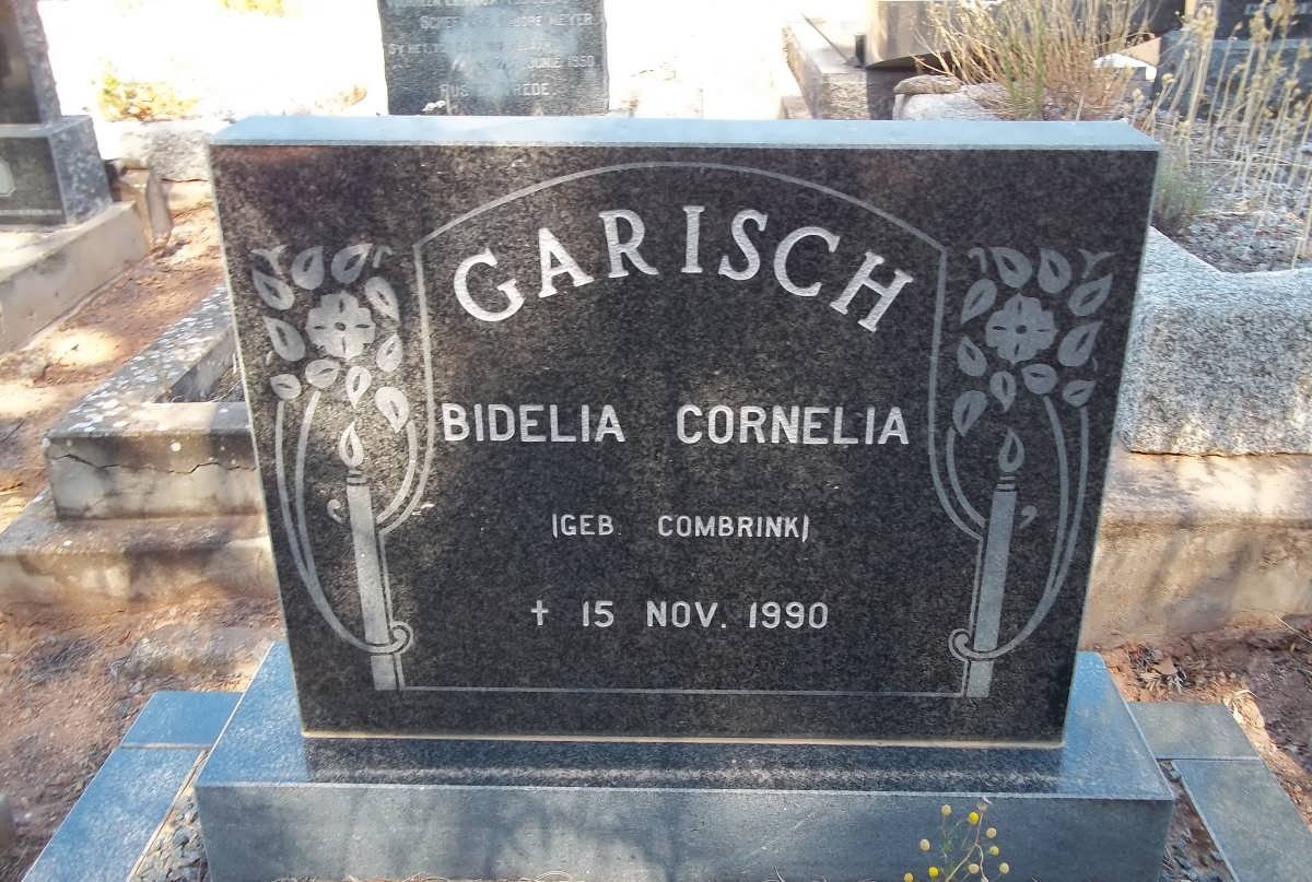 GARISCH Bedelia Cornelia nee COMBRINK -1990