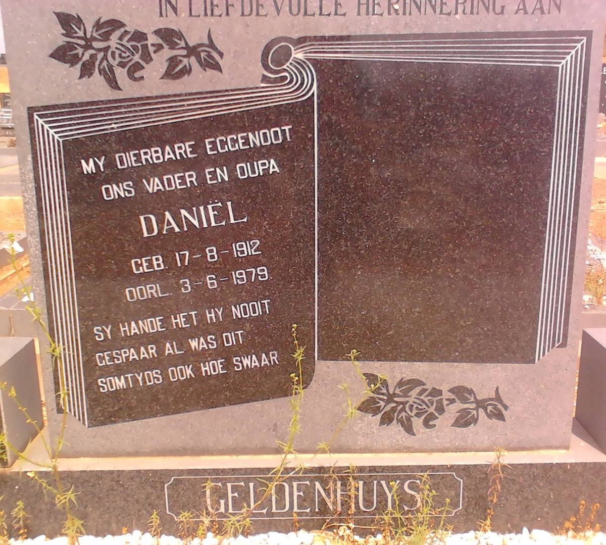 GELDENHUYS Daniel 1912-1979