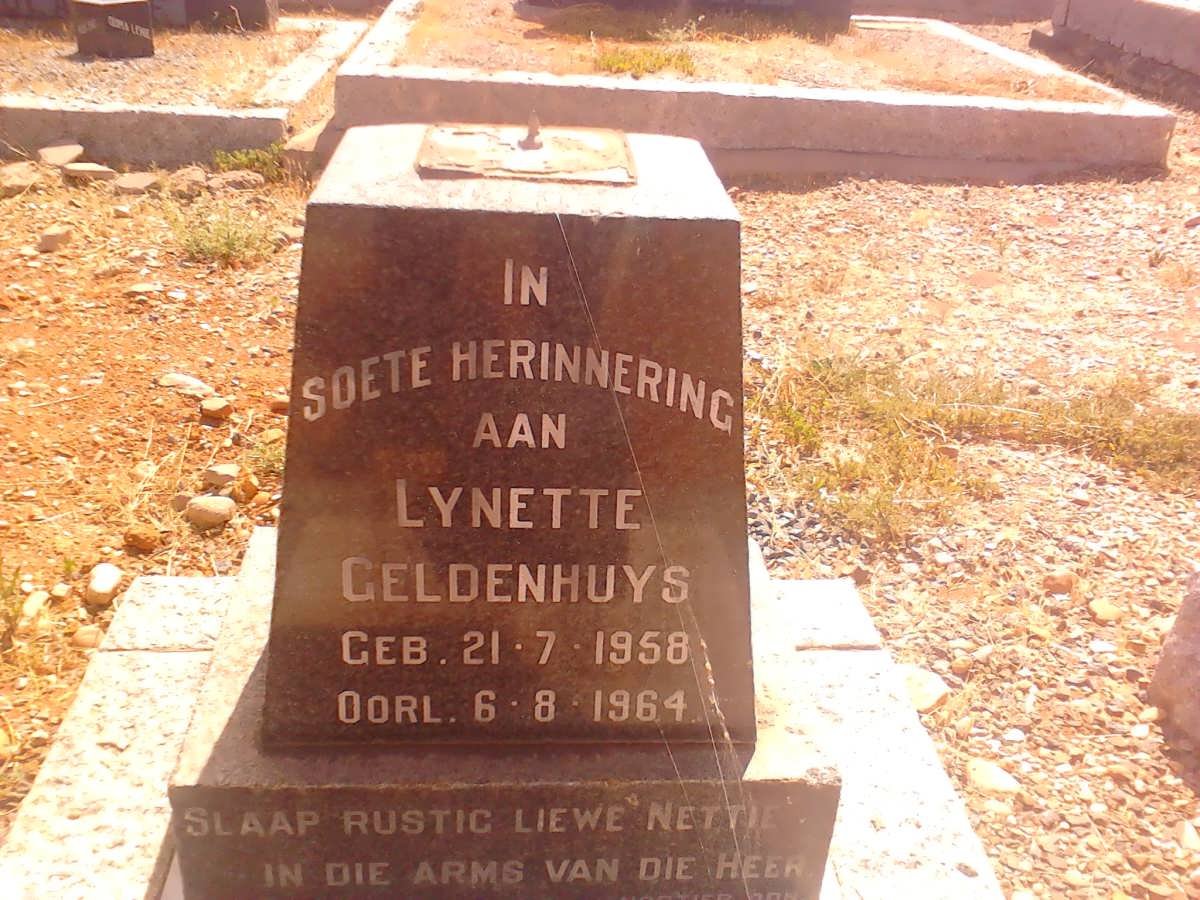 GELDENHUYS Lynette 1958-1964