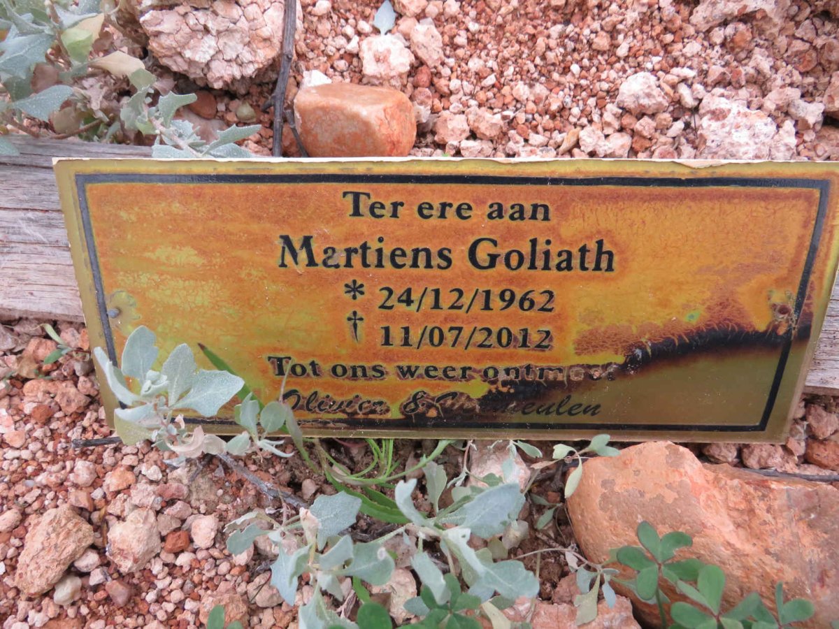 GOLIATH Martiens 1962-2012