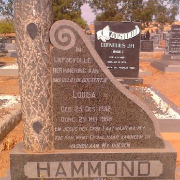 HAMMOND Louisa 1952-1968