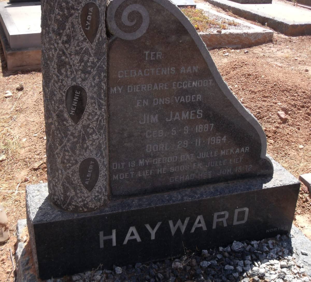HAYWARD Jim James 1887-1964