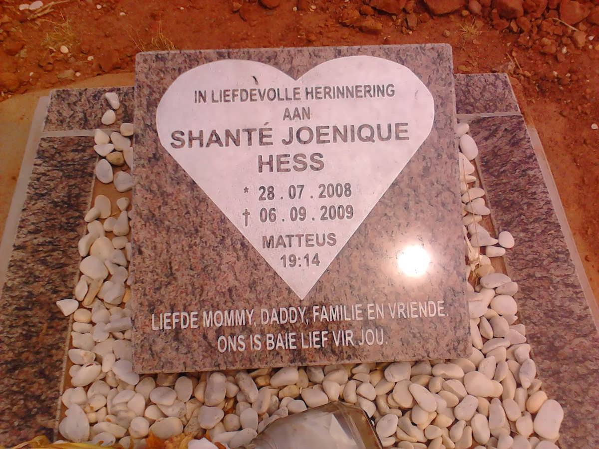 HESS Shante Joenique 2008-2009